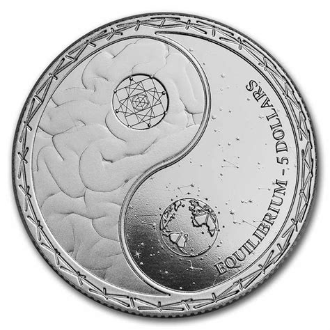 Ying Yang Moneda De Plata Crypto Metales