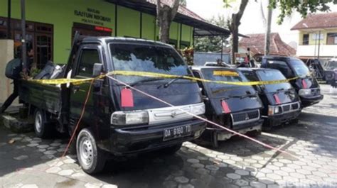 Polisi Di Bantul Berhasil Ungkap Sindikat Pencurian Mobil Pikap Lintas