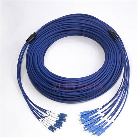 Used Indoor Armored Lc Sc Strand Sm Fiber Cable Fiber Optic