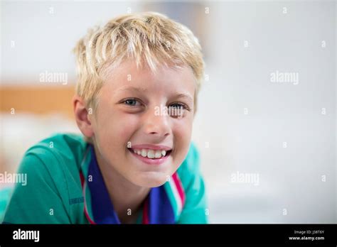 Close Up Boy Smiling Hi Res Stock Photography And Images Alamy