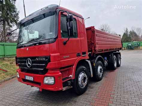 Wywrotka Mercedes Benz Actros 3244 na sprzedaż Polska Jordanow TX34898