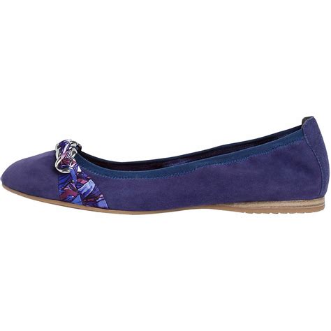 Tamaris Tamaris Ballerina Klassische Ballerinas Blau Mirapodo