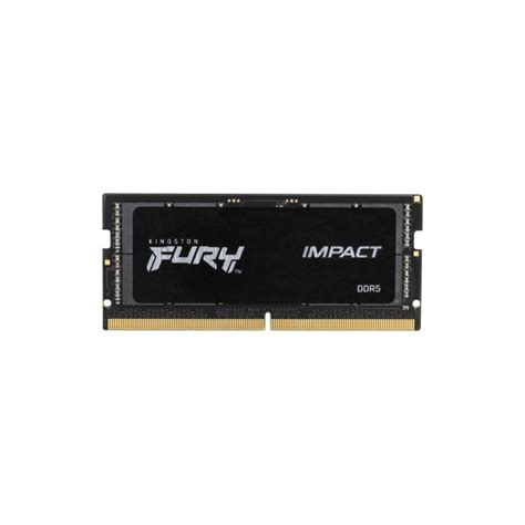 Kingston 32GB DDR5 5600MHz SODIMM Fury Impact Black KF556S40IB 32