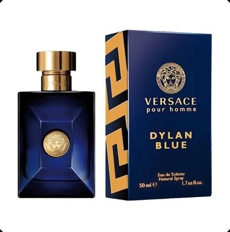 Купить синие мужские духи Versace Pour Homme Dylan Blue Eau De Toilette ...