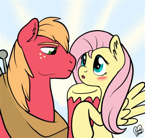 320523 Safe Artist Marindashy Big Macintosh Fluttershy Earth