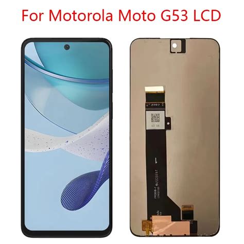 Pantalla LCD De 6 5 Pulgadas Para Motorola Moto G53 Montaje De