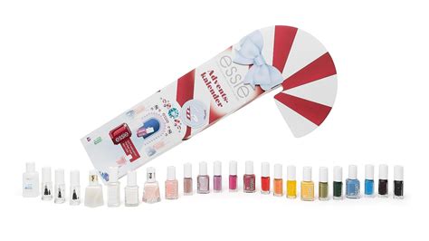 Essie Adventskalender 2023 (24-teilig) mit Nagellack und Nagelpflege