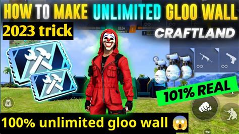 Craftland Custom Kaise Banaye Unlimited Gloo Wall How To Make