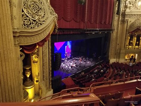 Chicago Theatre Seating Chart Balcony