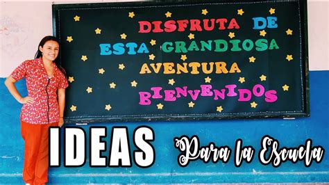 Cartelera De Bienvenida Para Mis Estudiantes 🎓 Ideas Para La Escuela