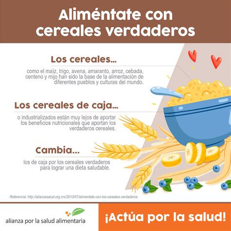 Alim Ntate Con Los Cereales Verdaderos Alianza Por La Salud Alimentaria