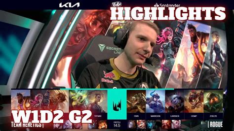 Th Vs Rge Highlights Week Day Lec Spring Team Heretics