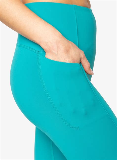 Legginsy Damskie Under Armour Meridian Ankle Leg Pintuk Coastal Teal