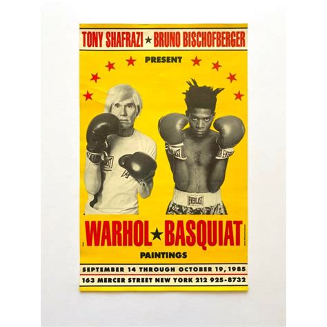 " Warhol & Basquiat : Paintings " Original 1st Printing Vintage 1985 ...