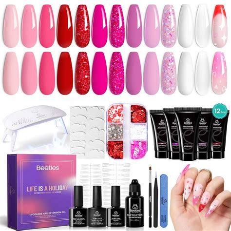 Amazon Beetles Poly Gel Nail Kit For Beginners With Everything