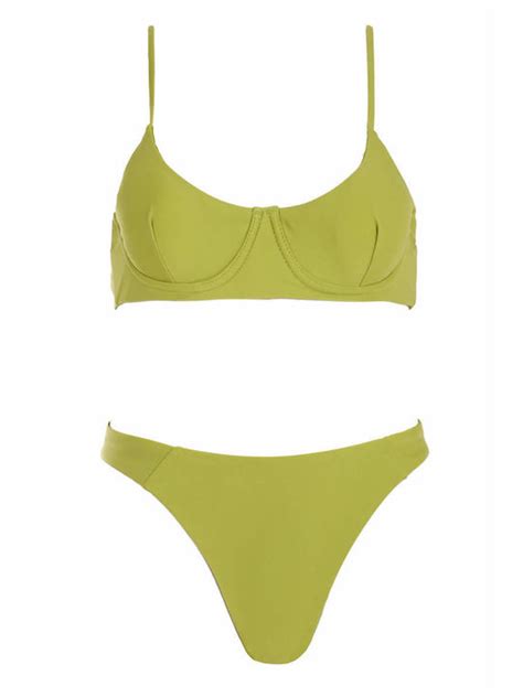 Famous Shoes Set Bikini Μπουστάκι CP20218 GREEN Skroutz gr