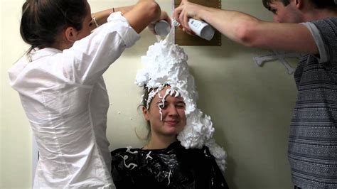 Shaving Foam Wig Youtube