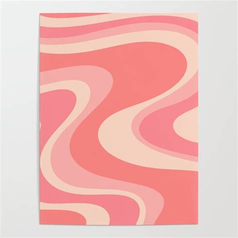 Shop Trippy Dream Wave Machine Abstract Retro Swirl Pattern In Blush