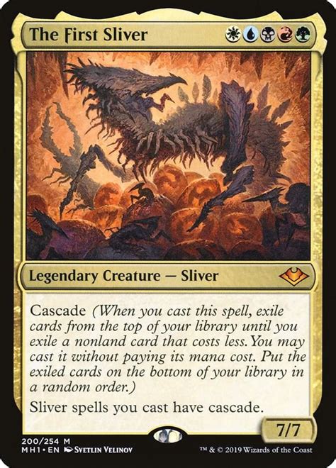 Sliver Overlord Scourge Magic The Gathering