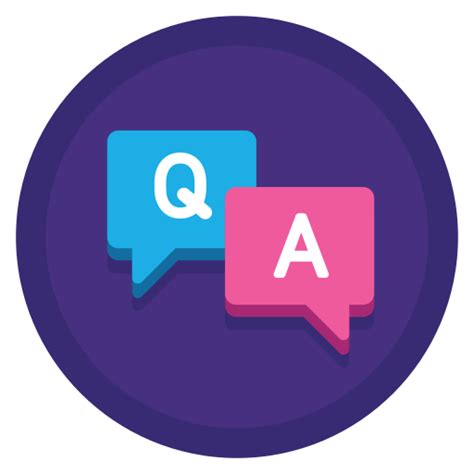 QA Flaticons Flat Circular icon