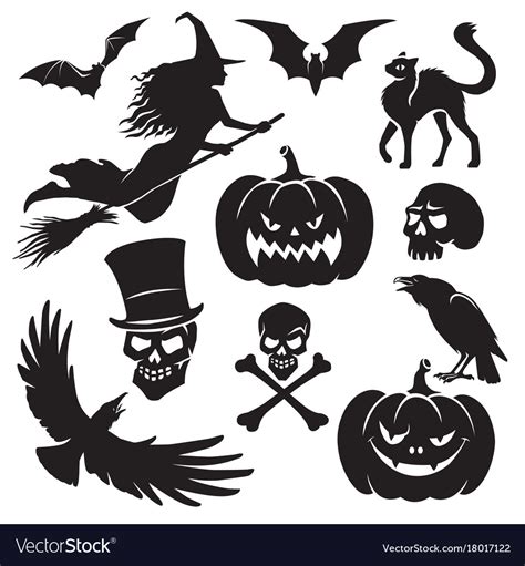 Halloween Silhouette Vector