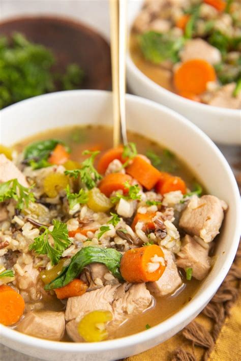 Wild Rice Chicken Soup The Roasted Root