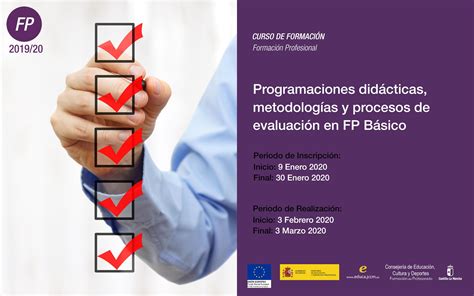 Programaciones DidÁcticas MetodologÍas Y Procesos De EvaluaciÓn En Fp