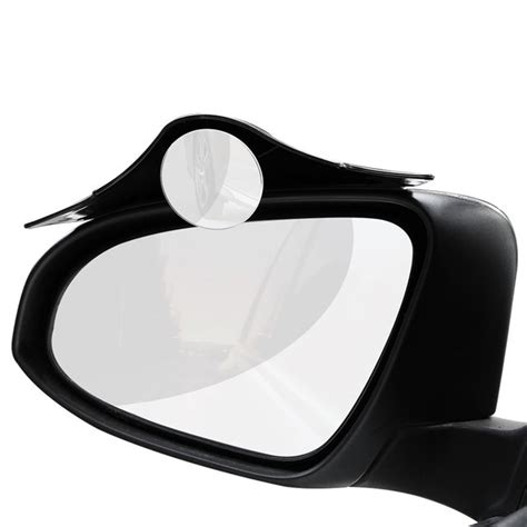 Car Rearview Mirror Rain Eyebrow Small Round Mirror Integrated