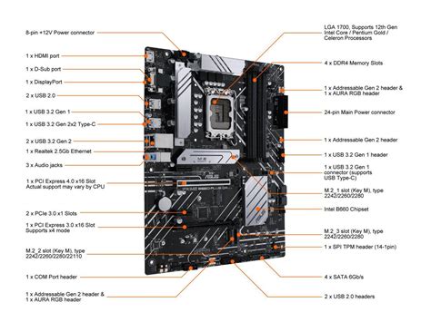 Asus Prime B Plus D Lga Intel Th Th Gen Atx