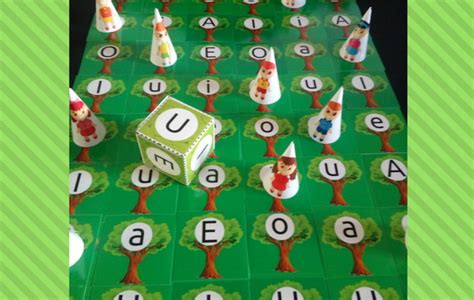 BINGO DAS VOGAIS U Atividades para Educação Infantil verloop io