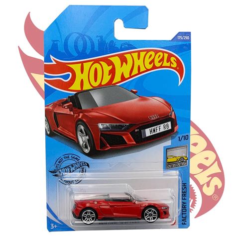 Hotwheels 2019 Audi R8 Spyder Model Diecast Car 1 10 Hw Factory Fresh Hot Wheels Shopee Thailand