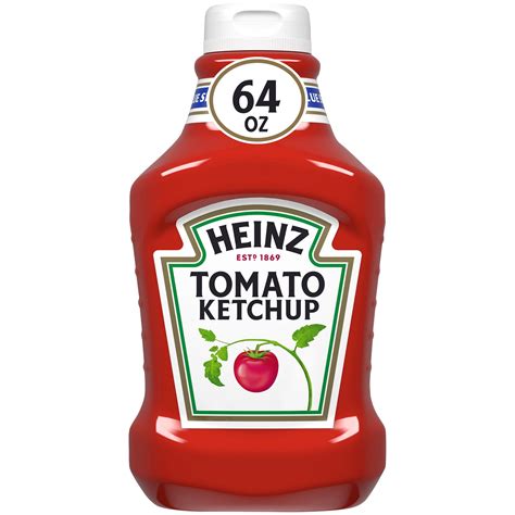 Heinz Tomato Ketchup Value Size Oz Bottle Walmart