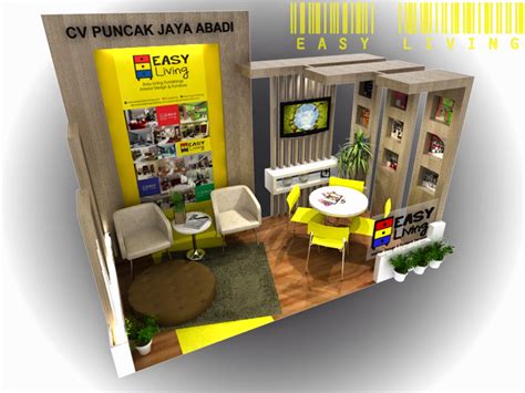 Easy Living Indonesia Desain Booth Pameran Easy Living Indonesia