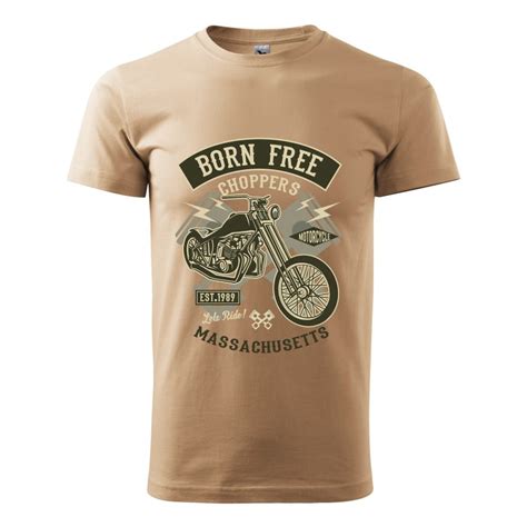 Pánské Tričko Born Free Choppers
