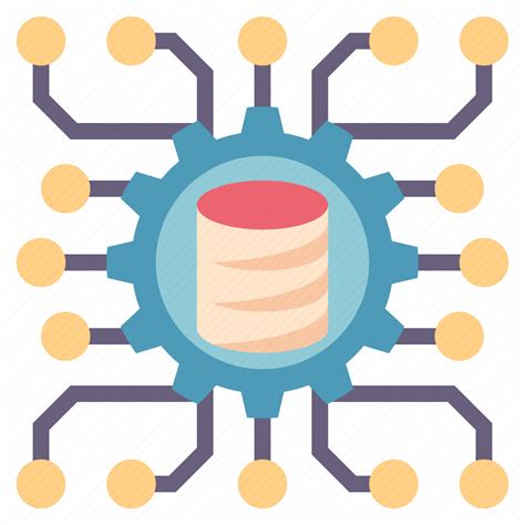 Data Database Engineering Management Science Technology Icon