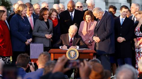 Biden Signs 1 Trillion Bipartisan Infrastructure Bill Into Law