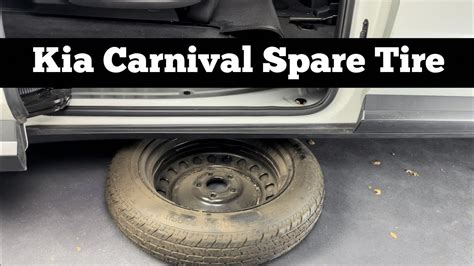 How To Remove A Kia Carnival Spare Tire Jack Removal