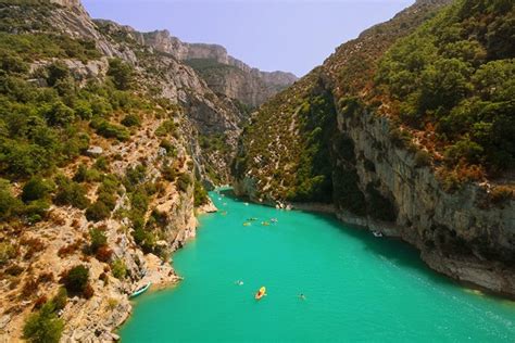 Gorges Du Verdon Zonnig Zuid Frankrijk