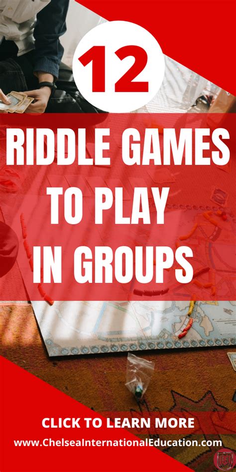 Riddle games to play in groups – Artofit