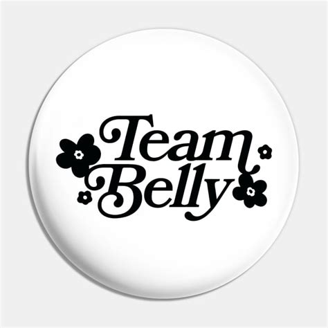 The Summer I Turned Pretty Team Belly Floral Team Belly Pin