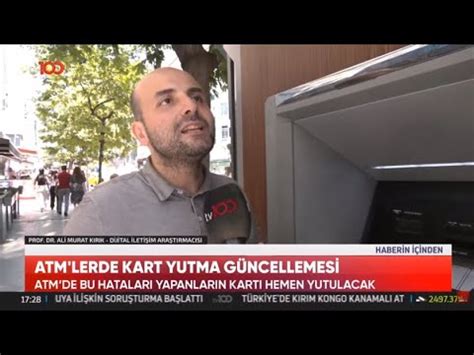 Tv Prof Dr Ali Murat K R K Pheli I Lemlerde Banka Atm Leri