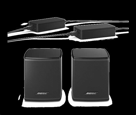 Bose Virtually Invisible 300 Wireless Surround Speakers Siyah