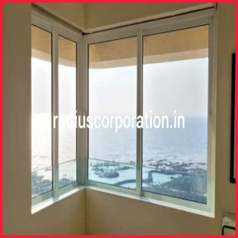 RADIUS Toughened Glass UPVC Combination Window At Rs 549 Square Feet In