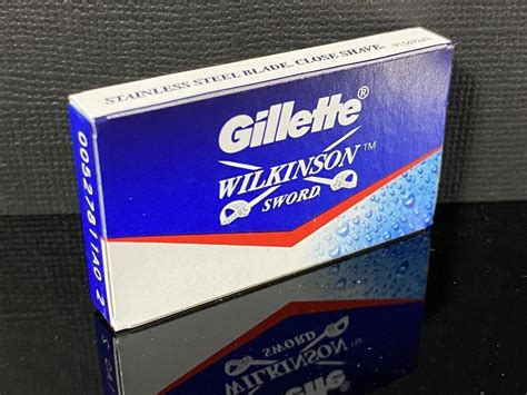 100 Blades Pack Gillette Wilkinson Sword Blades Double Edge Safety