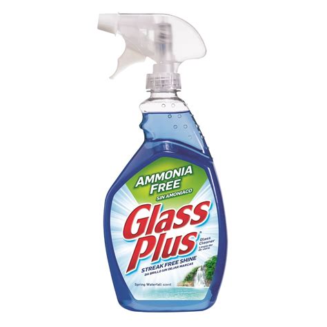 Glass Plus Glass Cleaner 32 Fl Oz Bottle Multi Surface Glass Cleaner