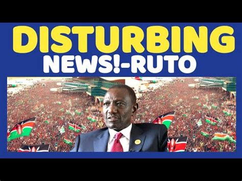 End Of Ruto All Government Workers Delivers Massive Demonstration