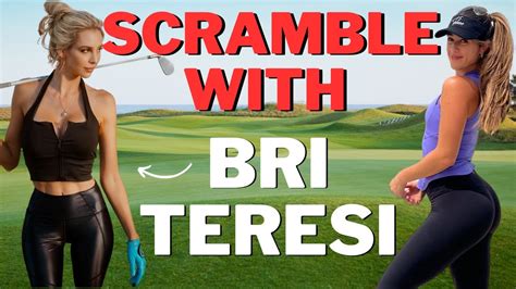 5 hole Scramble with Model, BRI TERESI | Sabrina Andolpho – Hammer Down Golf Company