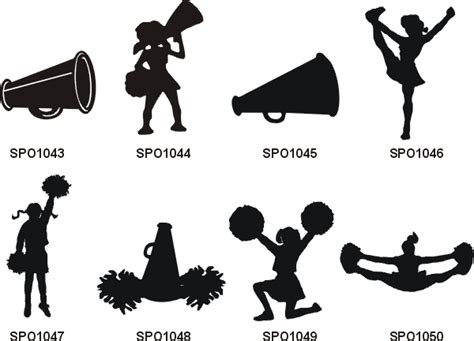 cheerleader pom poms clipart - Clipground