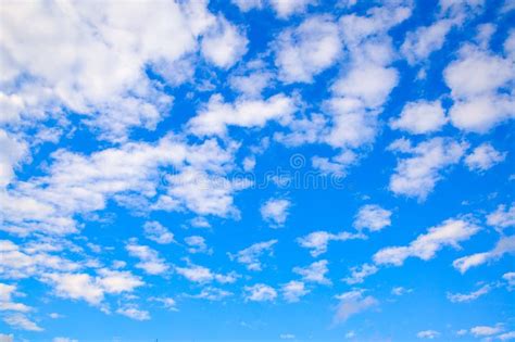 Blue Spring Sky with Clouds Stock Image - Image of cloudscape, copy: 113149469