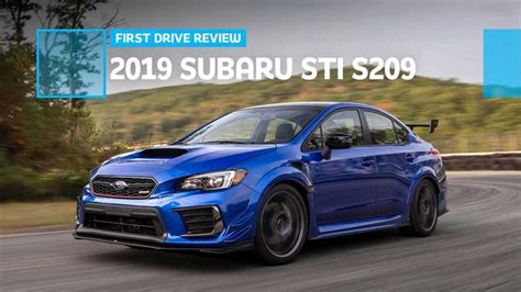 Subaru Wrx Sti S First Drive Review Faster And Off